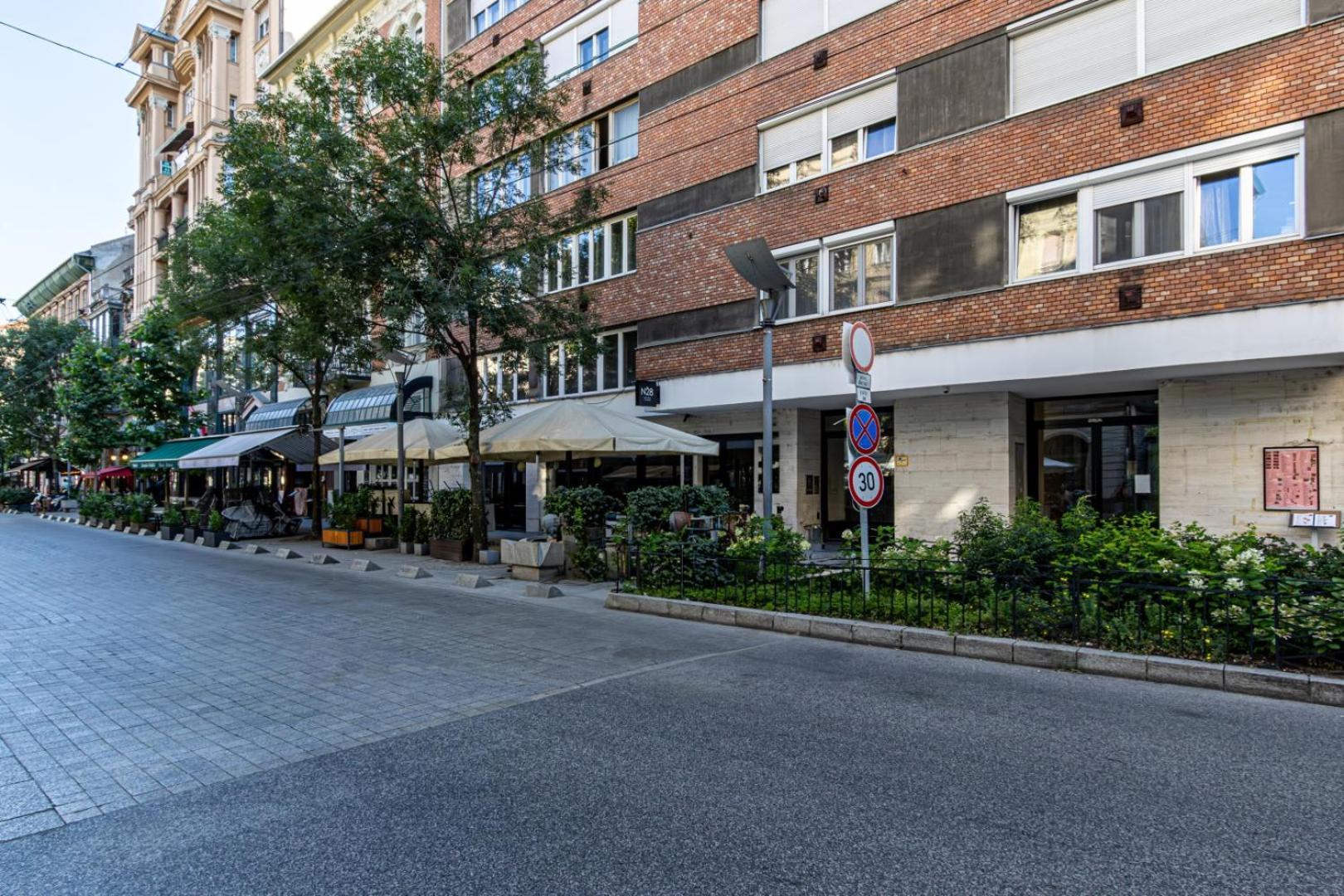 Oasis Apartment On The Broadway With Ac Budapest Kültér fotó